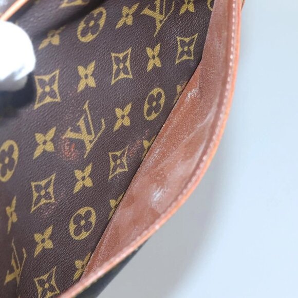 LOUIS VUITTON Monogram Compiegne 28 Clutch Bag M51845 LV Auth 131951 - Picture 10 of 16